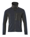 MASCOT® ADVANCED 17484-319 – Sudadera con cremallera - azul marino oscuro/negro