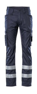 MASCOT® Marseille – Pantalones con bolsillos de muslo - azul marino oscuro