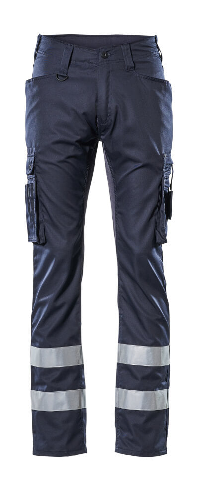 MASCOT® Marseille – Pantalones con bolsillos de muslo - azul marino oscuro