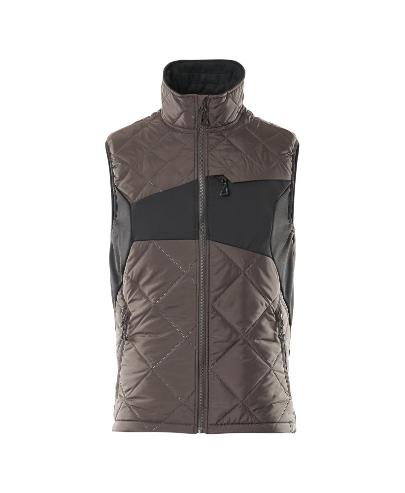 MASCOT® ACCELERATE 18065-318 – Chaleco térmico - antracita oscuro/negro