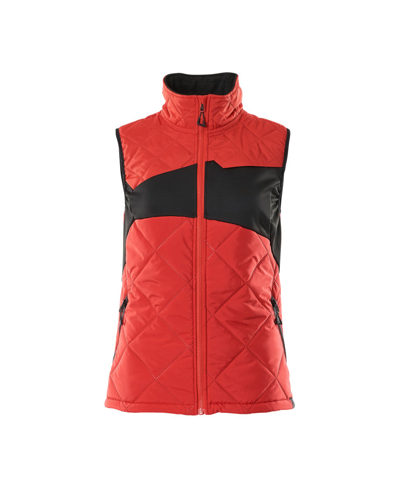 MASCOT® ACCELERATE 18075-318 – Chaleco térmico - rojo tráfico/negro