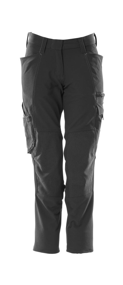 MASCOT® ACCELERATE 18078-511 – Pantalones con bolsillos para rodilleras - negro