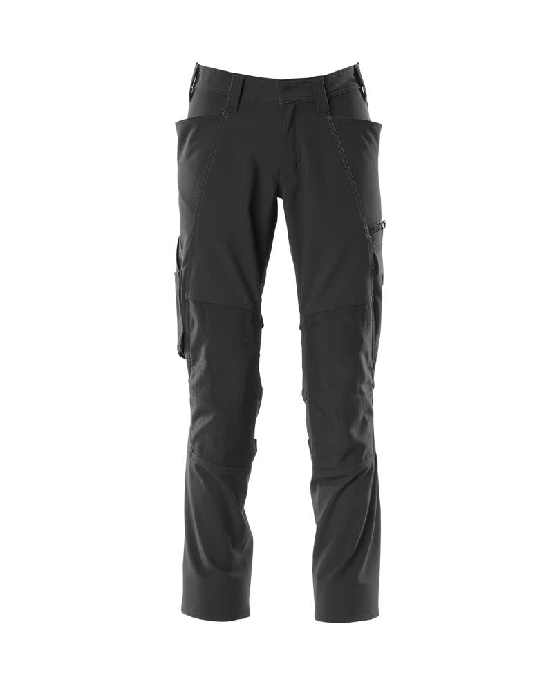 MASCOT® ACCELERATE 18079-511 – Pantalones con bolsillos para rodilleras - negro