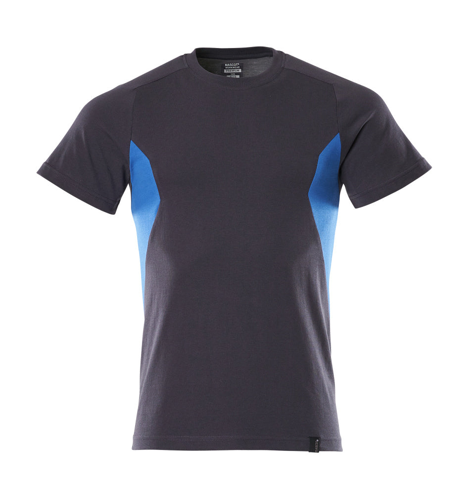 MASCOT® ACCELERATE 18082-250 – Camiseta - azul marino oscuro/azul celeste