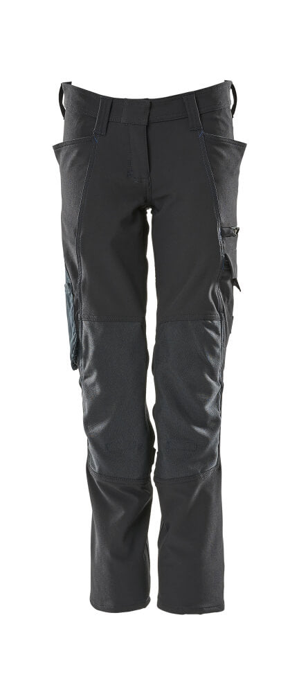 MASCOT® ACCELERATE 18088-511 – Pantalones con bolsillos para rodilleras - azul marino oscuro