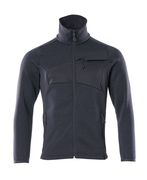 MASCOT® ACCELERATE 18105-951 – Jersey de punto con cremallera - azul marino oscuro