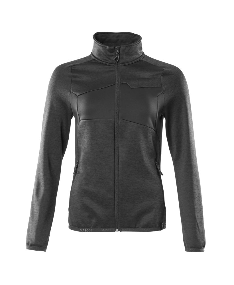 MASCOT® ACCELERATE 18153-316 – Jersey polar con cremallera - negro