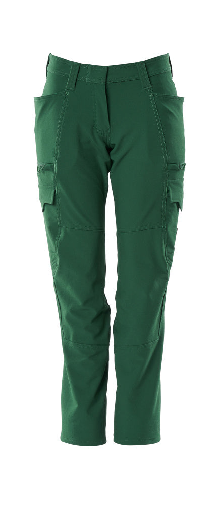 MASCOT® ACCELERATE 18178-511 – Pantalones con bolsillos de muslo - verde