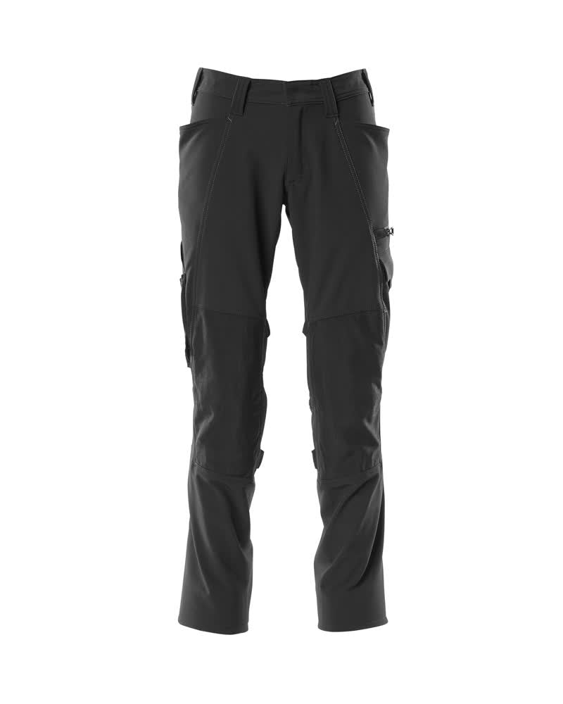 MASCOT® ACCELERATE 18179-511 – Pantalones con bolsillos para rodilleras - negro