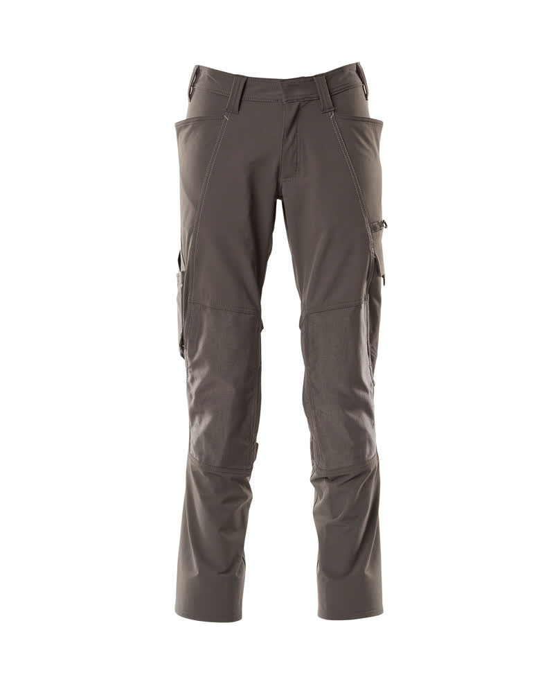 MASCOT® ACCELERATE 18179-511 – Pantalones con bolsillos para rodilleras - antracita oscuro