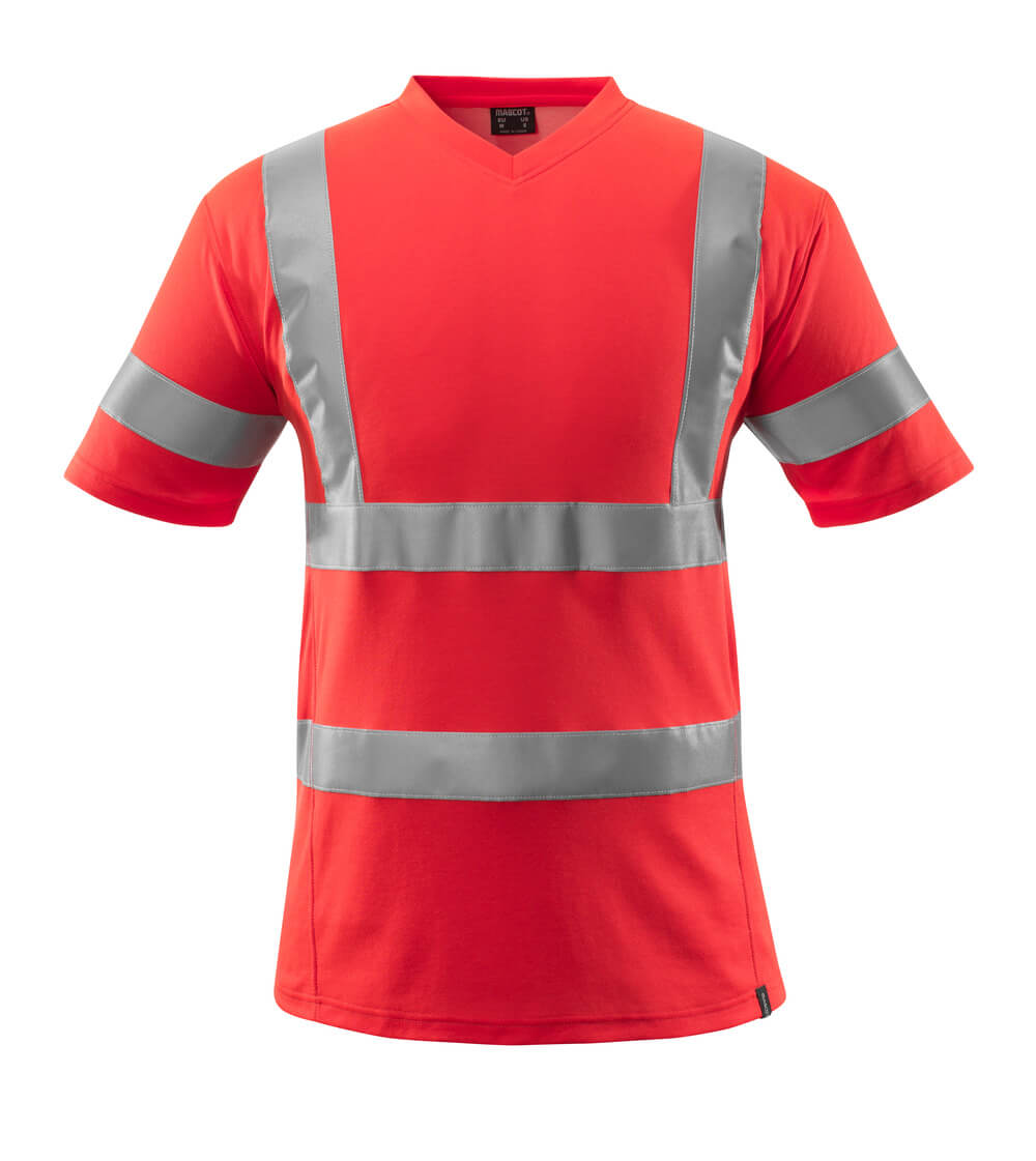 MASCOT® SAFE CLASSIC 18282-995 – Camiseta - rojo de alta vis.