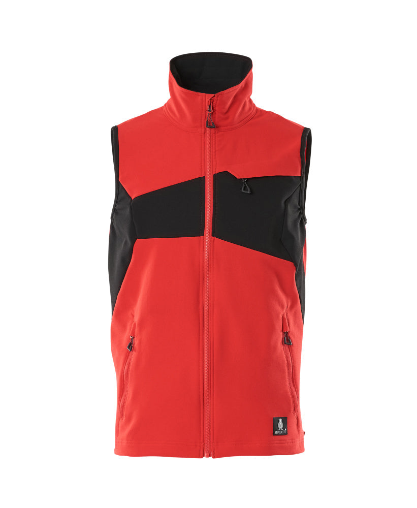 MASCOT® ACCELERATE 18365-511 – Chaleco - rojo tráfico/negro