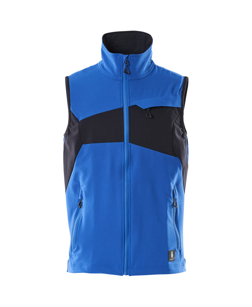 MASCOT® ACCELERATE 18365-511 – Chaleco - azul celeste/azul marino oscuro