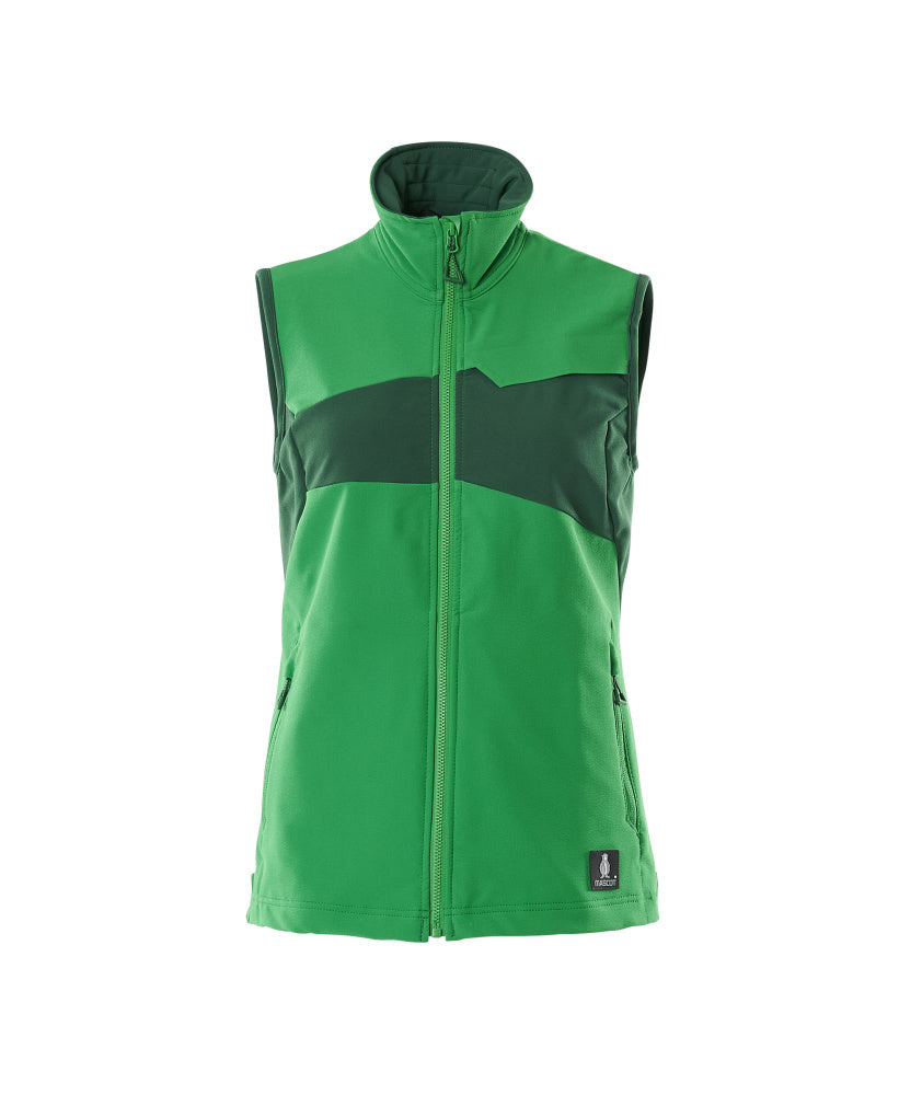 MASCOT® ACCELERATE 18375-511 – Chaleco - verde hierba/verde