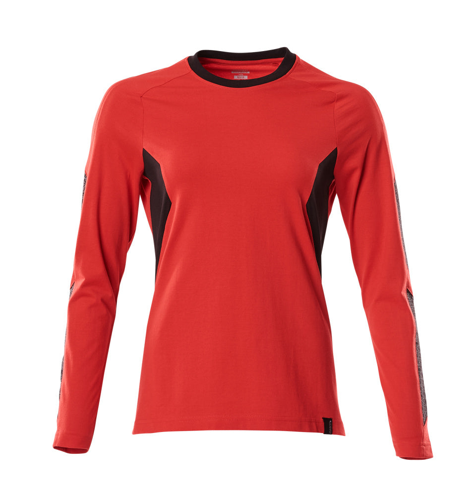 MASCOT® ACCELERATE 18391-959 – Camiseta, manga larga - rojo tráfico/negro