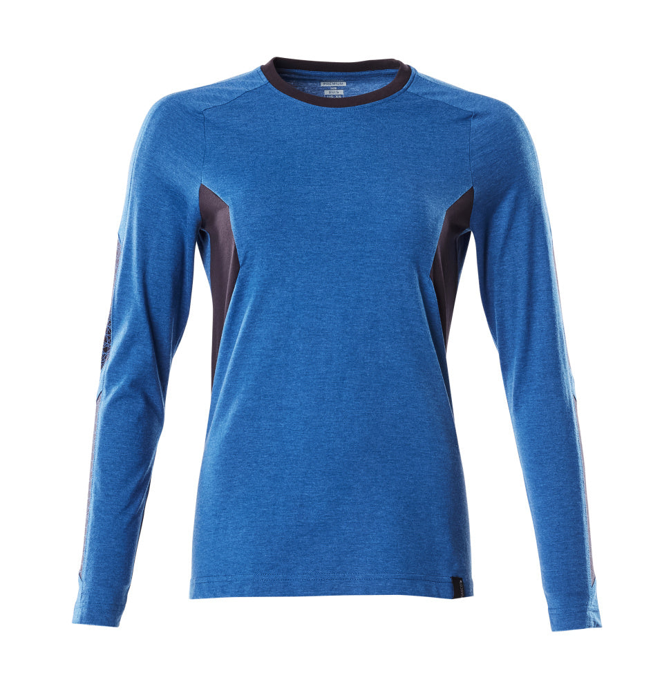 MASCOT® ACCELERATE 18391-959 – Camiseta, manga larga - azul celeste/azul marino oscuro