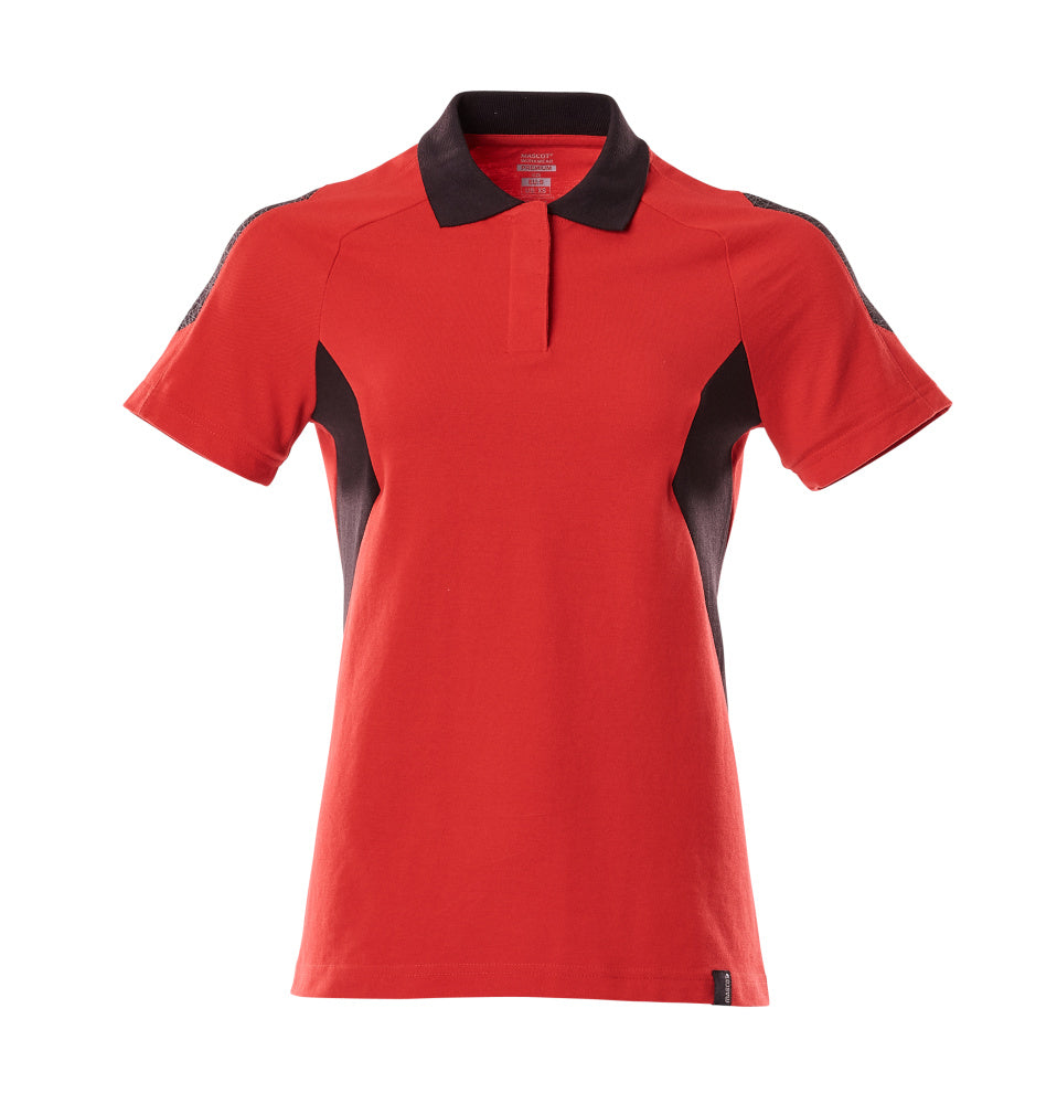 MASCOT® ACCELERATE 18393-961 – Polo - rojo tráfico/negro