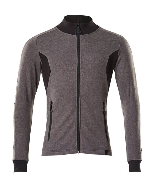 MASCOT® ACCELERATE 18484-962 – Sudadera con cremallera - antracita oscuro/negro