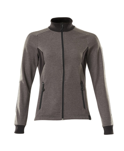 MASCOT® ACCELERATE 18494-962 – Sudadera con cremallera - antracita oscuro/negro