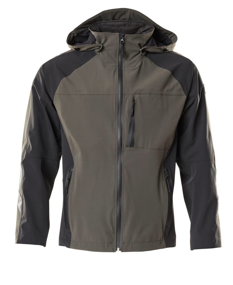 MASCOT® UNIQUE 18601-411 – Chaqueta con forro exterior - antracita oscuro/negro