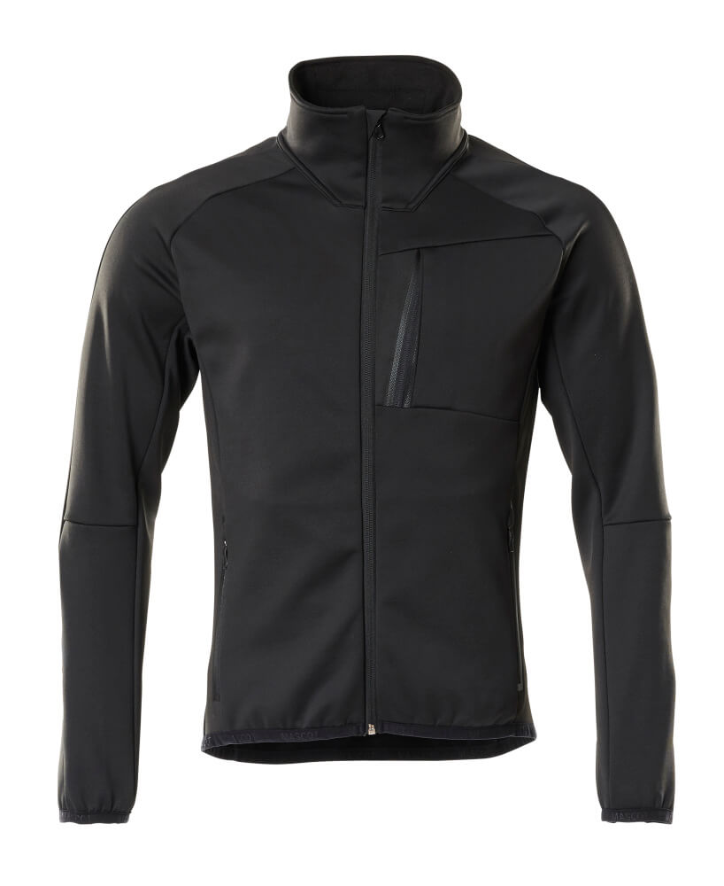 MASCOT® UNIQUE 18603-316 – Jersey polar con cremallera - negro