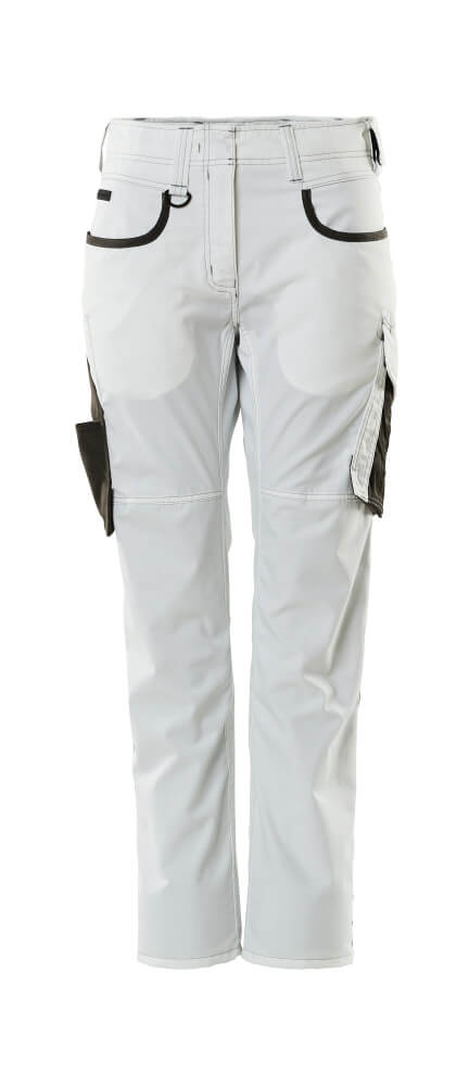 MASCOT® UNIQUE 18678-230 – Pantalones - blanco/antracita oscuro