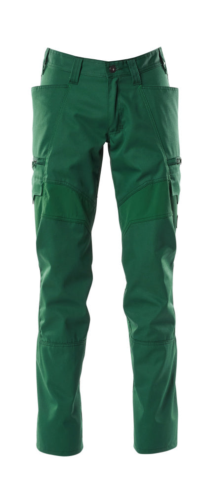 MASCOT® ACCELERATE 18679-442 – Pantalones con bolsillos de muslo - verde