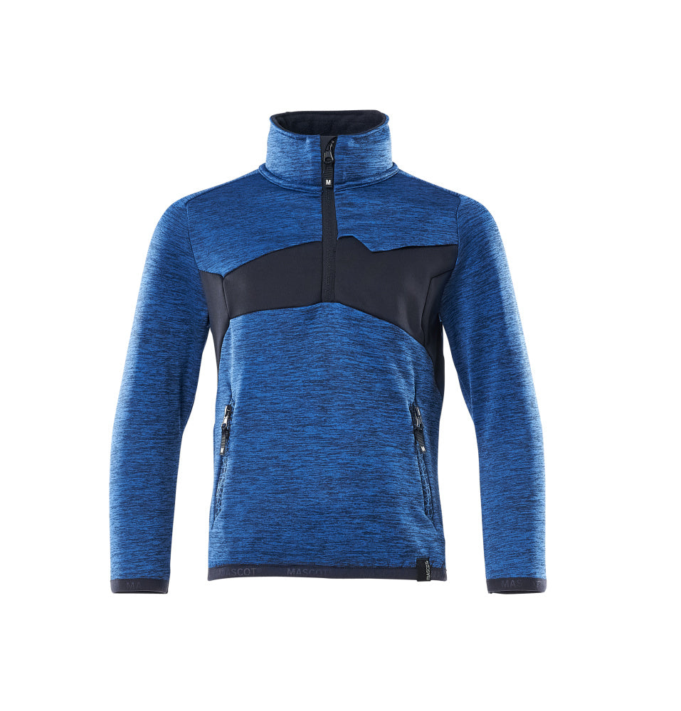 MASCOT® ACCELERATE 18903-316 – Jersey polar para niños - azul celeste/azul marino oscuro