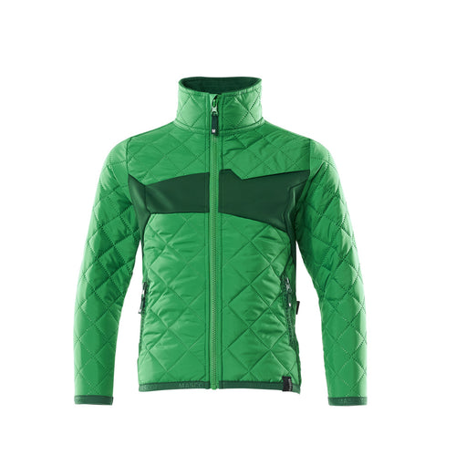 MASCOT® ACCELERATE 18915-318 – Chaqueta térmica para niños - verde hierba/verde