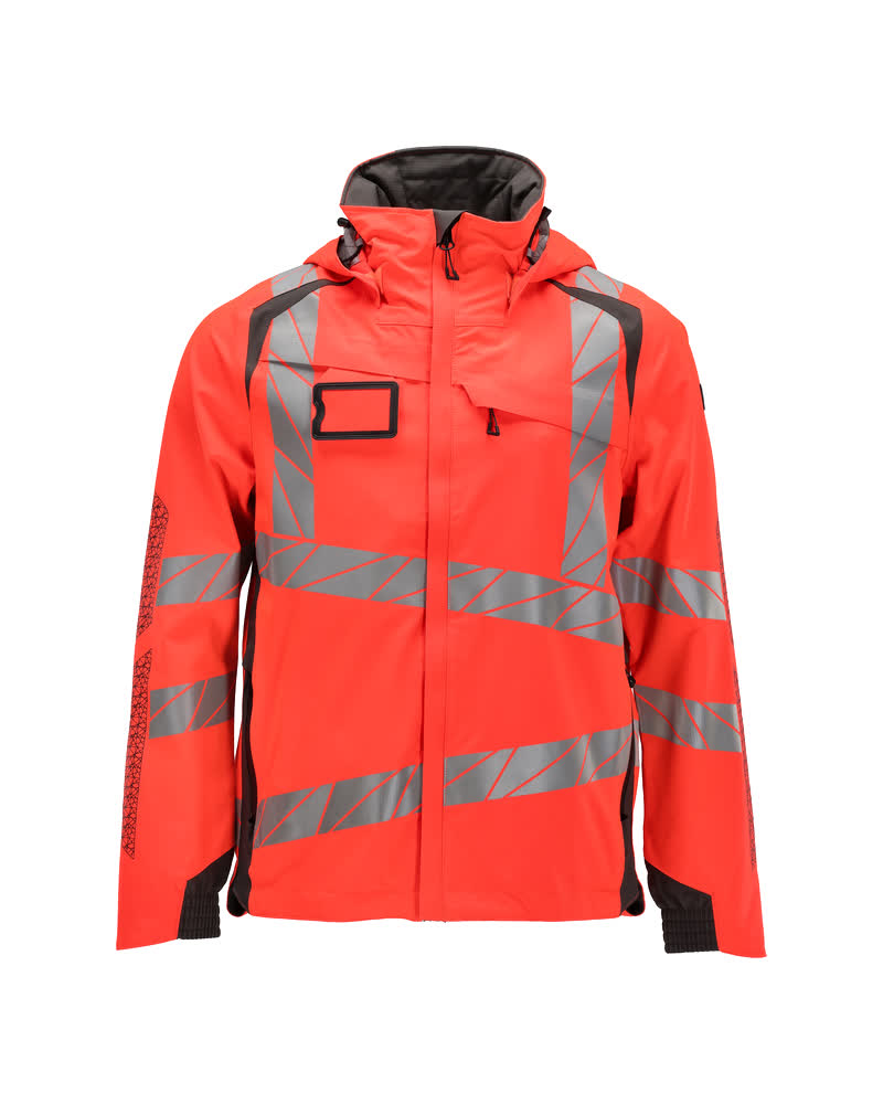 MASCOT® ACCELERATE SAFE 19001-449 – Chaqueta con forro exterior - rojo de alta vis./antracita oscuro