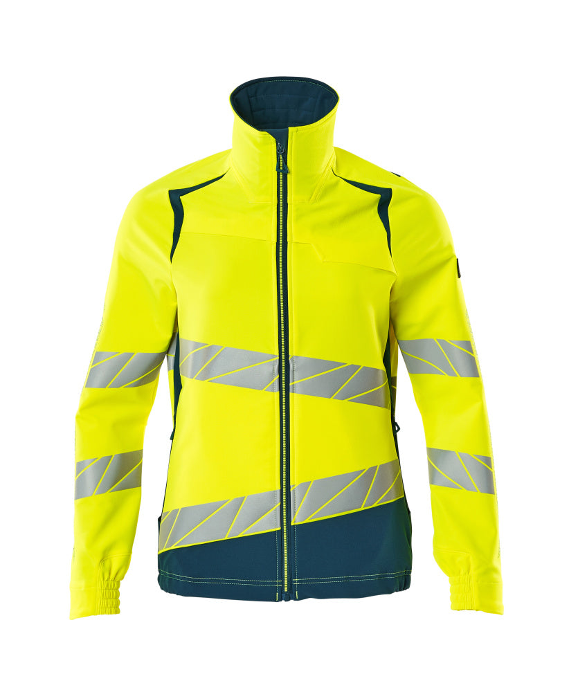 MASCOT® ACCELERATE SAFE 19008-511 – Chaqueta - amarillo de alta vis./petróleo oscuro