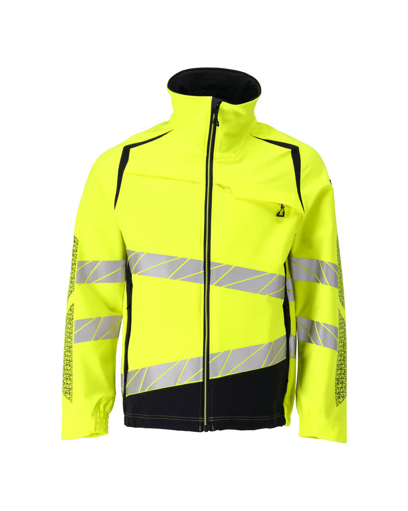 MASCOT® ACCELERATE SAFE 19009-511 – Chaqueta - amarillo de alta vis./azul marino oscuro