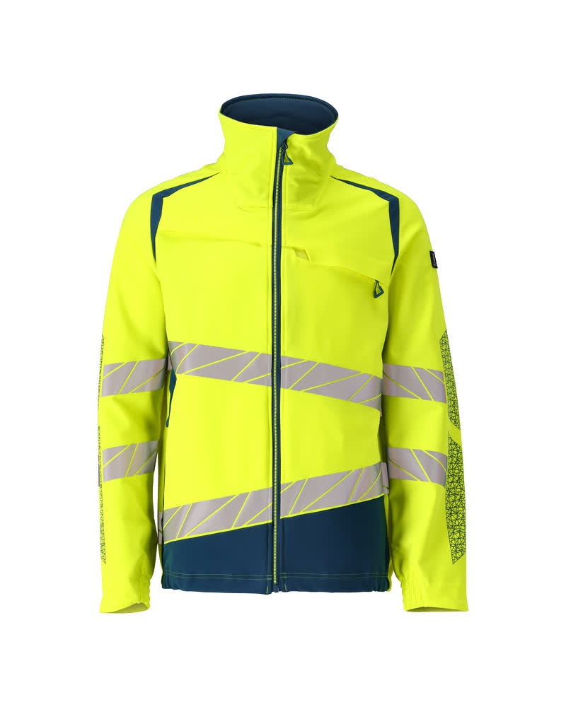 MASCOT® ACCELERATE SAFE 19009-511 – Chaqueta - amarillo de alta vis./petróleo oscuro