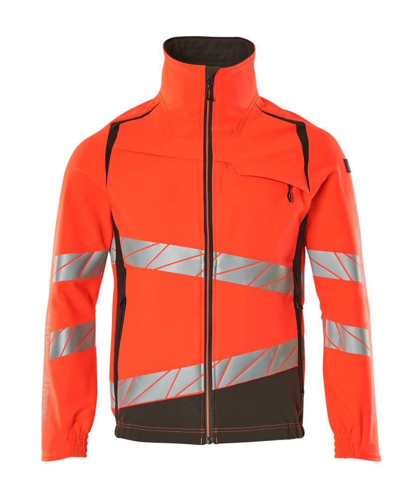 MASCOT® ACCELERATE SAFE 19009-511 – Chaqueta - rojo de alta vis./antracita oscuro