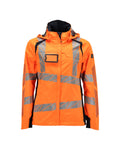 MASCOT® ACCELERATE SAFE 19011-449 – Chaqueta con forro exterior - naranja de alta vis./azul marino oscuro