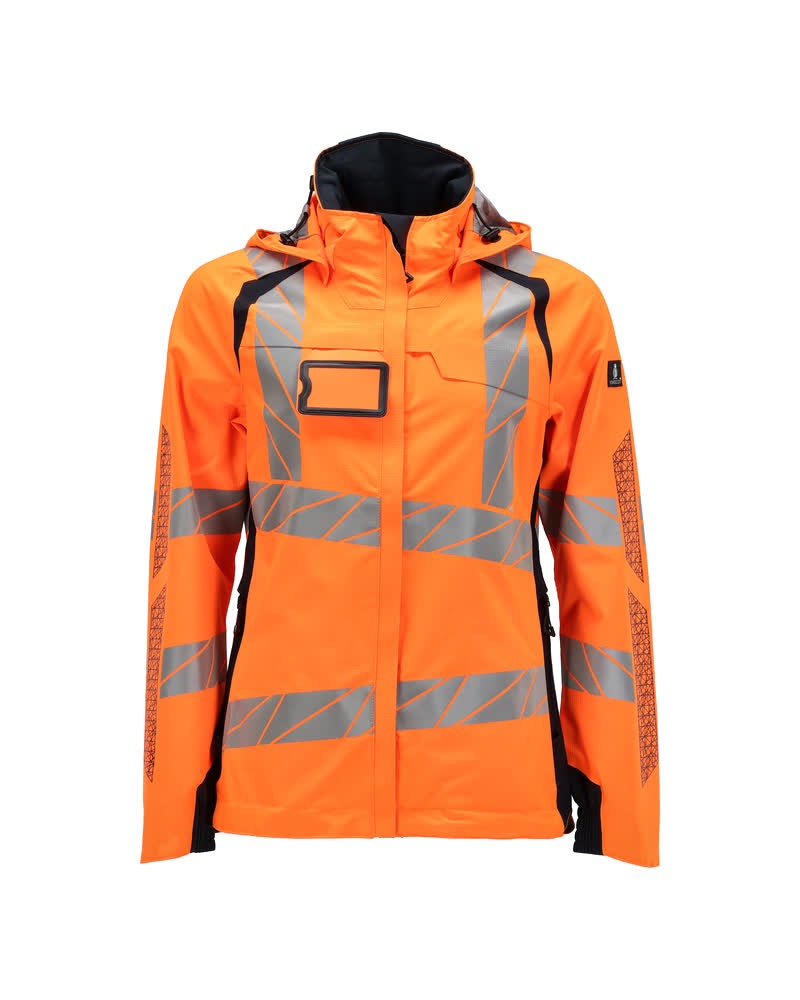 MASCOT® ACCELERATE SAFE 19011-449 – Chaqueta con forro exterior - naranja de alta vis./azul marino oscuro
