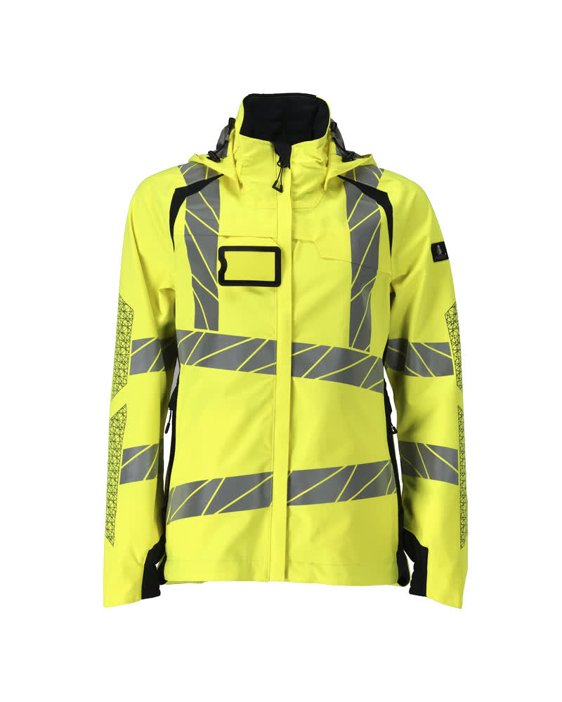 MASCOT® ACCELERATE SAFE 19011-449 – Chaqueta con forro exterior - amarillo de alta vis./azul marino oscuro