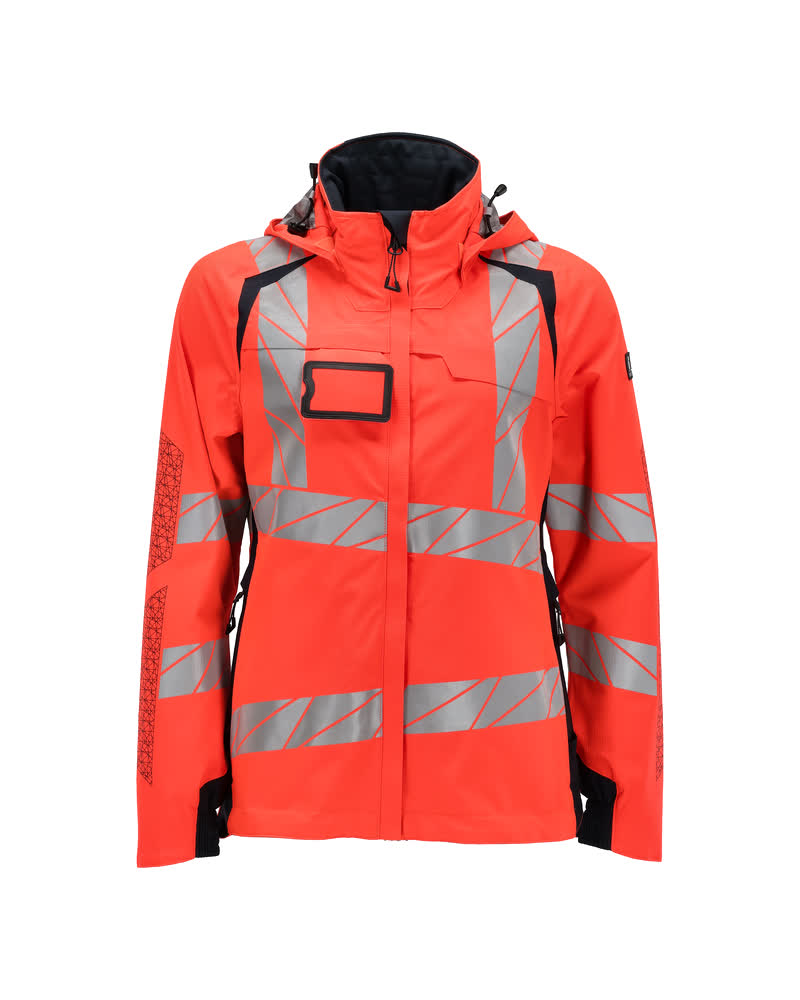 MASCOT® ACCELERATE SAFE 19011-449 – Chaqueta con forro exterior - rojo de alta vis./azul marino oscuro