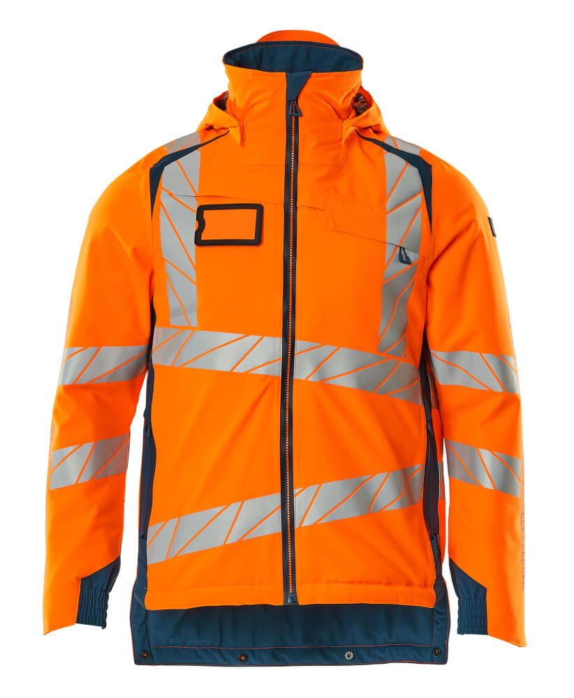 MASCOT® ACCELERATE SAFE 19035-449 – Chaqueta de invierno - naranja de alta vis./petróleo oscuro
