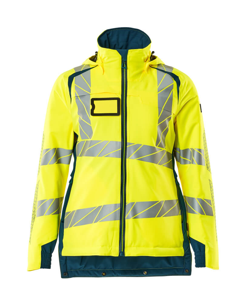 MASCOT® ACCELERATE SAFE 19045-449 – Chaqueta de invierno - amarillo de alta vis./petróleo oscuro