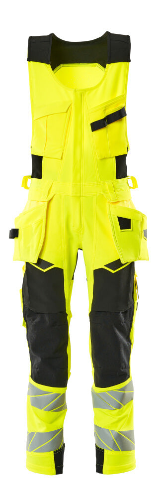 MASCOT® ACCELERATE SAFE 19069-711 – Combi suit - amarillo de alta vis./negro