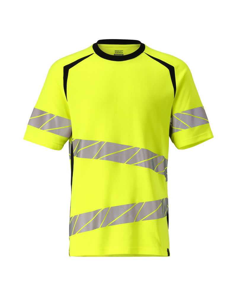 MASCOT® ACCELERATE SAFE 19082-771 – Camiseta - amarillo de alta vis./negro