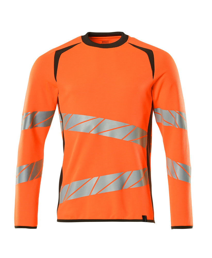 MASCOT® ACCELERATE SAFE 19084-781 – Sudadera - naranja de alta vis./antracita oscuro