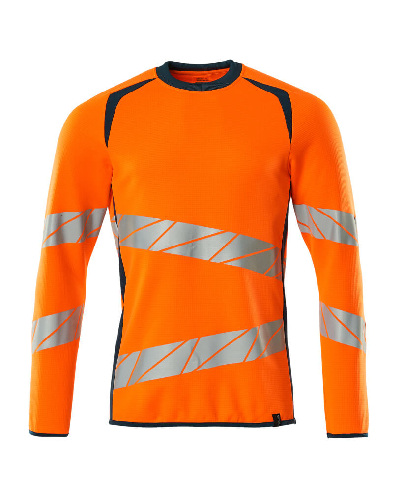 MASCOT® ACCELERATE SAFE 19084-781 – Sudadera - naranja de alta vis./petróleo oscuro
