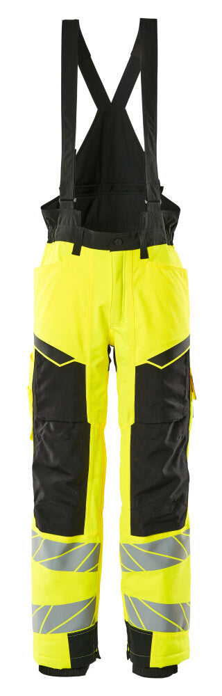 MASCOT® ACCELERATE SAFE 19090-449 – Pantalones de invierno - amarillo de alta vis./negro