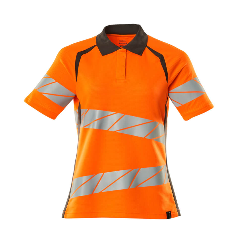MASCOT® ACCELERATE SAFE 19093-771 – Polo - naranja de alta vis./antracita oscuro