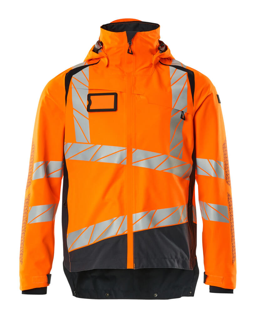 MASCOT® ACCELERATE SAFE 19301-231 – Chaqueta con forro exterior - naranja de alta vis./azul marino oscuro