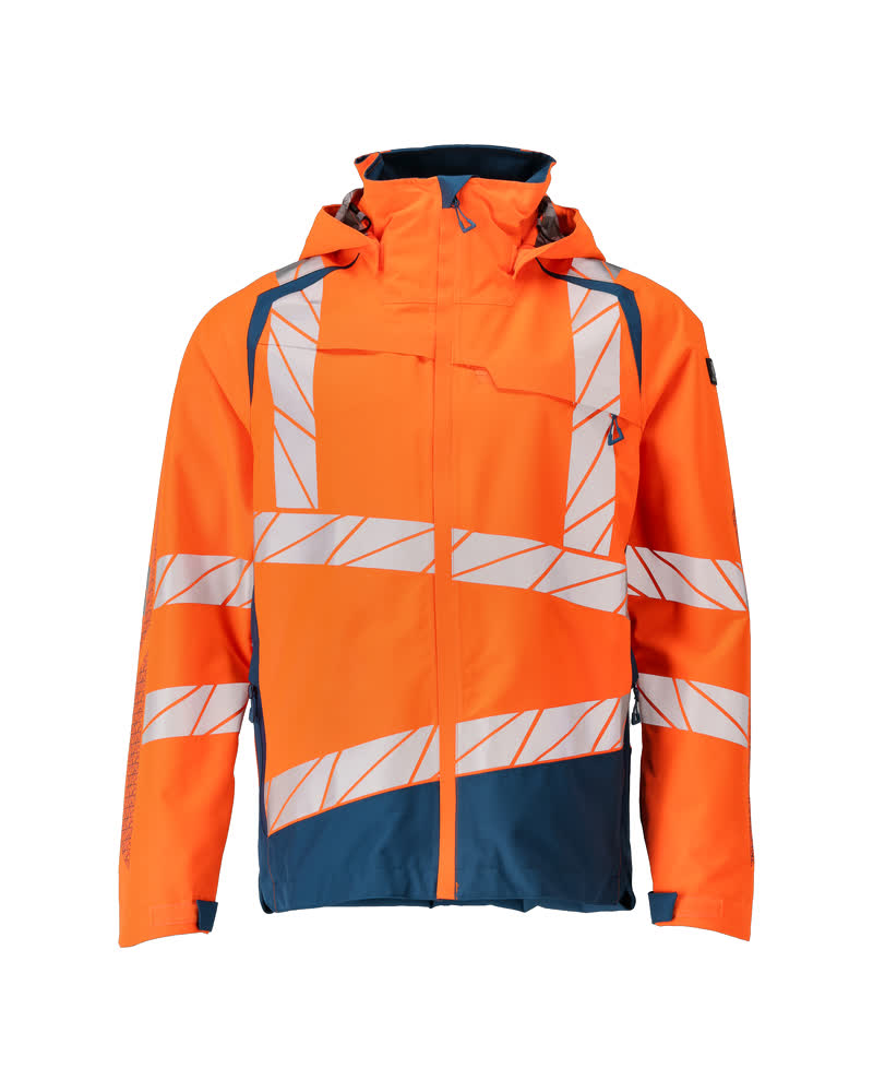 MASCOT® ACCELERATE SAFE 19301-231 – Chaqueta con forro exterior - naranja de alta vis./petróleo oscuro