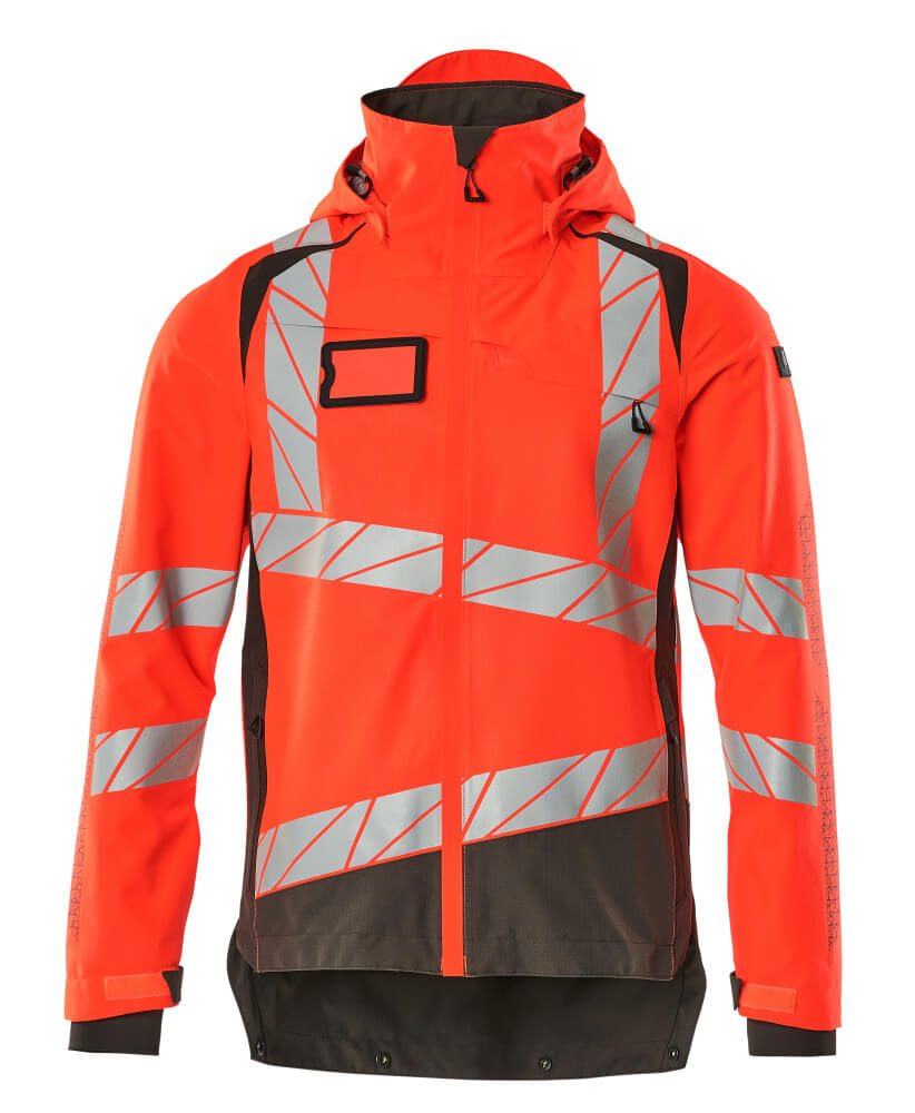 MASCOT® ACCELERATE SAFE 19301-231 – Chaqueta con forro exterior - rojo de alta vis./antracita oscuro