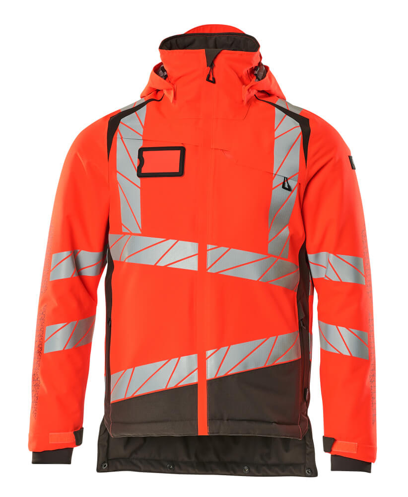 MASCOT® ACCELERATE SAFE 19335-231 – Chaqueta de invierno - rojo de alta vis./antracita oscuro